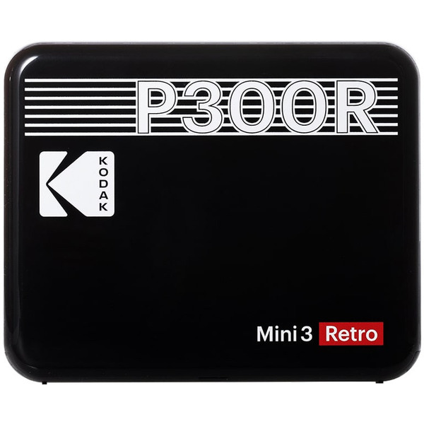 Фотопринтер KODAK Mini 3 Retro P300R (черный)