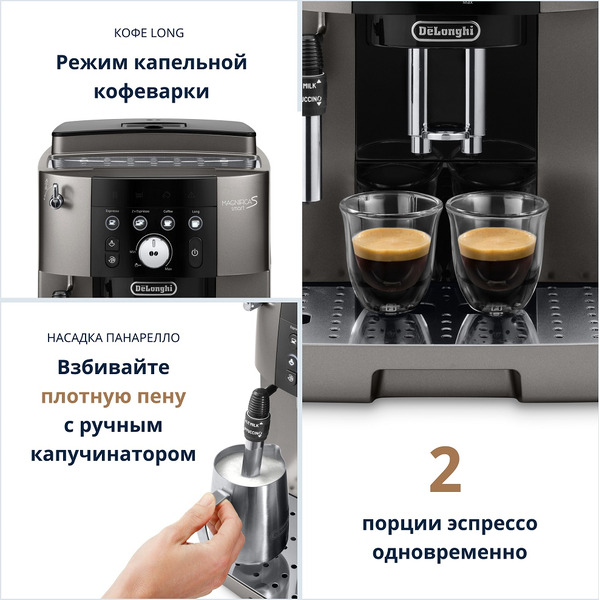 Кофемашина DeLonghi Magnifica S Smart ECAM250.33.TB