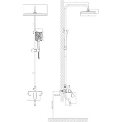 Душевая система A-Five A5-0437