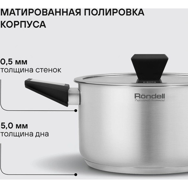 Кастрюля Rondell Blitz RDS-1889