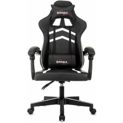 Игровое кресло BRABIX Shooter GM-123 (черный/белый)