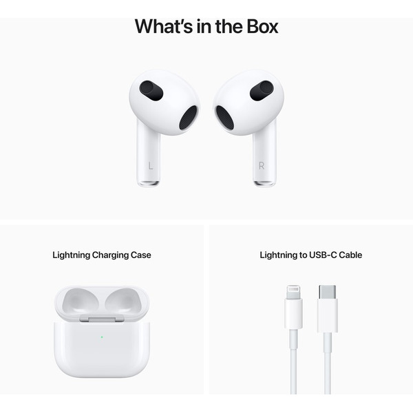 Наушники Apple AirPods 3 Lightning (MPNY3ZA/A)