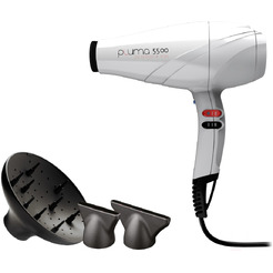 Фен для волос GA.MA Pluma 5500 Endurance Ion It (белый)