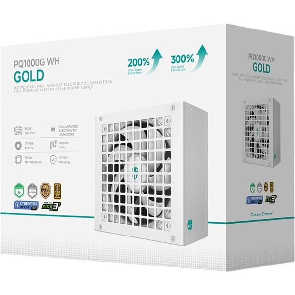 Блок питания GamerStorm PQ1000G WH