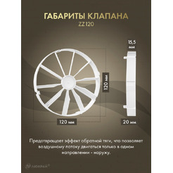 Обратный клапан AWENTA ZZ120