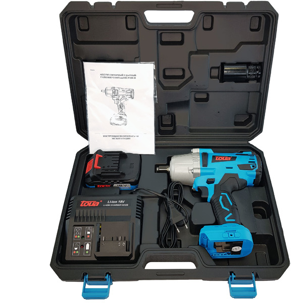 Гайковерт Toua DBLW180B (с 1-им АКБ и ЗУ)