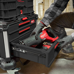Ящик для инструментов Milwaukee PackOut 2+1 с выдвижными отсеками (4932493190)