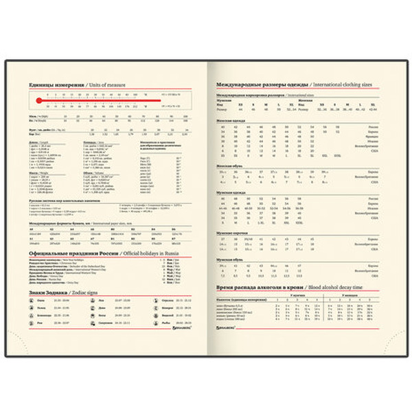 Ежедневник BRAUBERG недатированный Flame 113429 (черный)