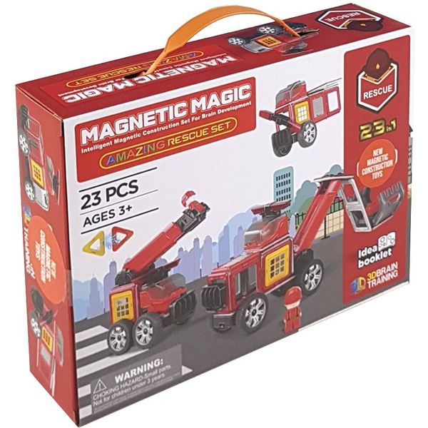 Магнитный конструктор QUNXING TOYS LQ656 (23 элемента)