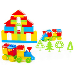 Конструктор Полесье "Строитель" (Макси, 253 элемента) 552