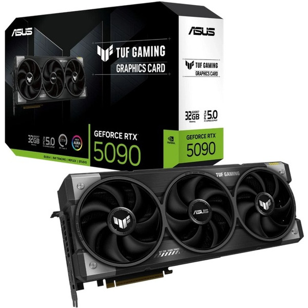 Видеокарта ASUS TUF Gaming GeForce RTX 5090 32GB GDDR7 TUF-RTX5090-32G-GAMINGO32G-GAMING