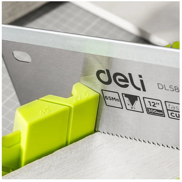 Стусло с ножовкой Deli EDL580900