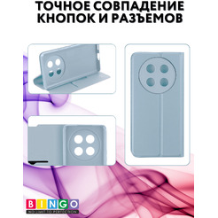 Чехол-книга Bingo Magnetic для HONOR X9c Голубой
