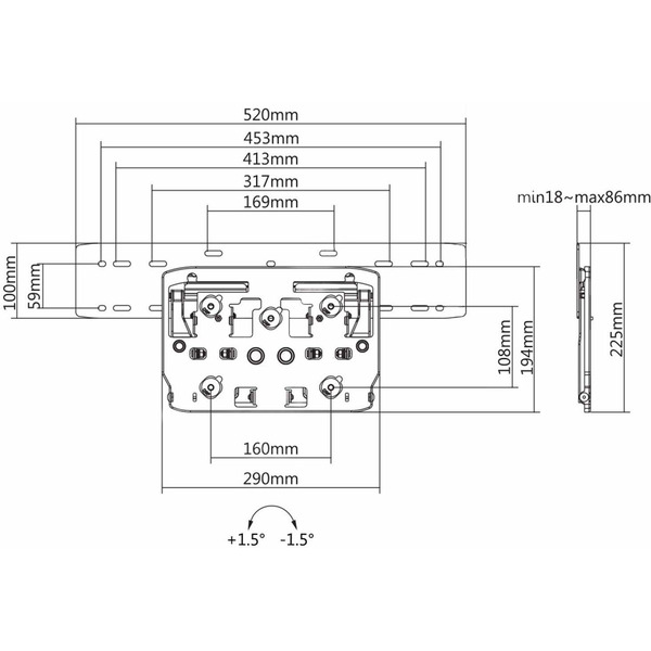 Кронштейн Maclean MC-837