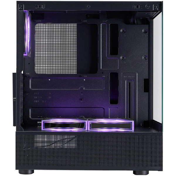 Корпус 1stPlayer MIKU Mi7-A ARGB Mi7-A-BK-2FC7R-1FC7 (черный)