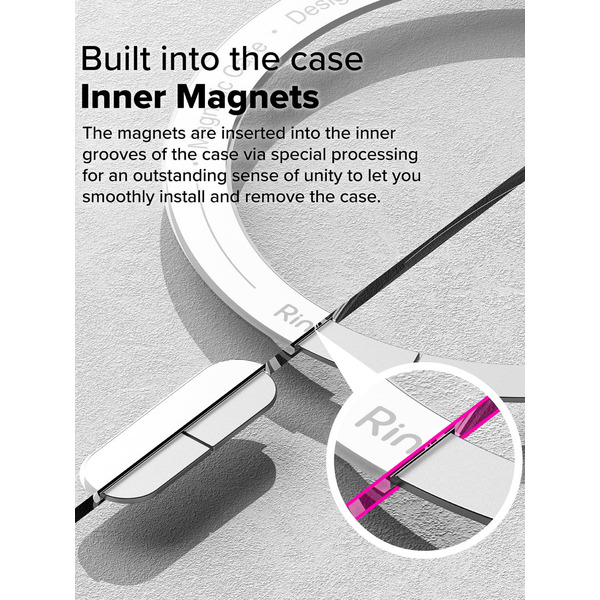 Чехол Ringke FUSION MAGNETIC для iPhone 16e CLEAR