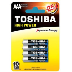 Батарейка TOSHIBA High Power LR03GCP BP-4