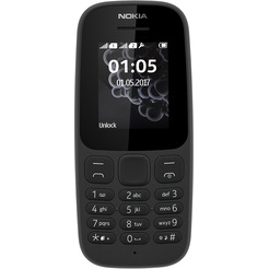 Сотовый телефон NOKIA 105 DS TA-1034 черный