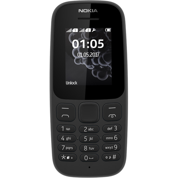 Сотовый телефон NOKIA 105 DS TA-1034 черный