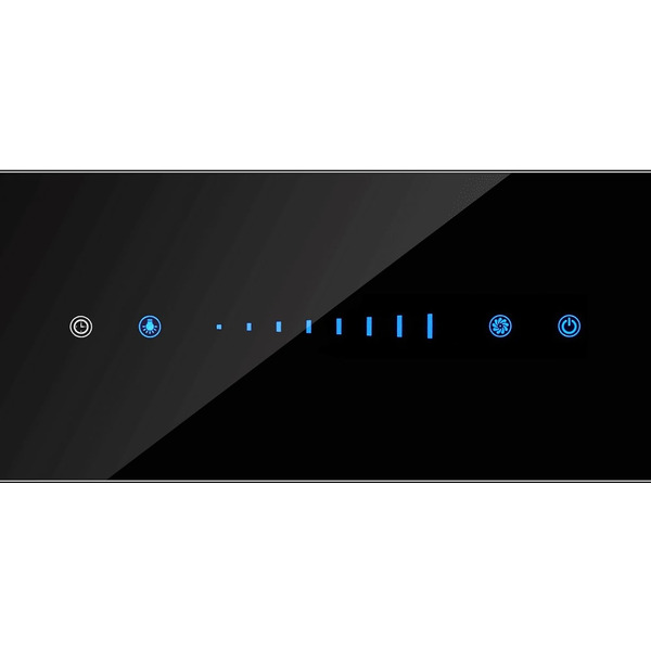 Кухонная вытяжка MAUNFELD Prestige 90 (черный)