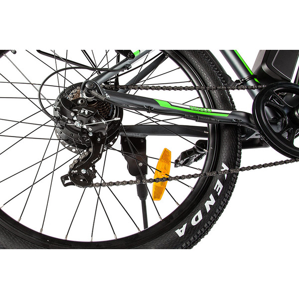 Велогибрид Eltreco XT 850 (серый/зеленый)