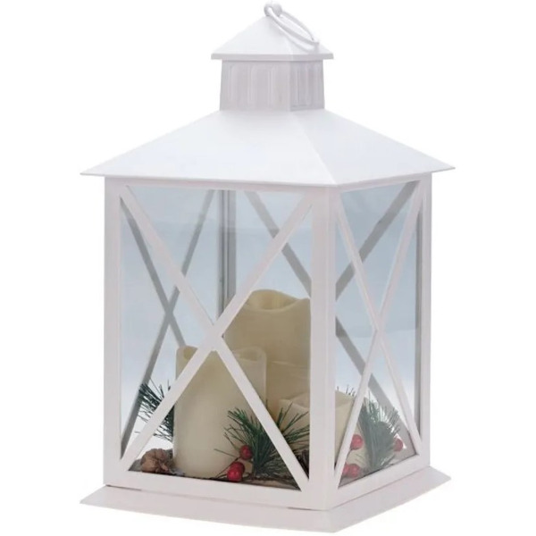 Фонарь декоративный Neon-Night с тремя свечами 513-071