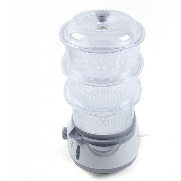 Пароварка стационарная Endever Vita-170 (белый/серый)