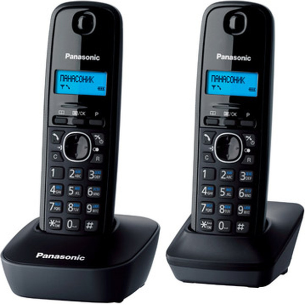 Телефон стандарта dect PANASONIC KX-TG1612RUH