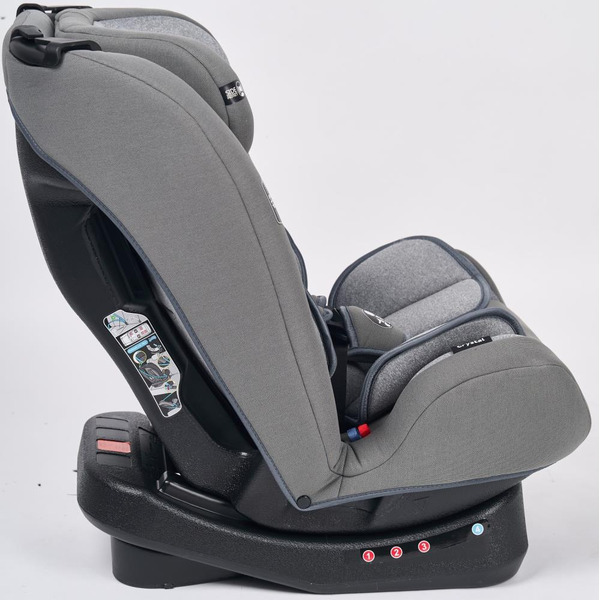 Автокресло VipBaby Crystal (Foggy Grey)