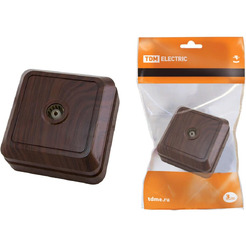 Розетка телевизионная TDM Electric Ладога SQ1801-0042