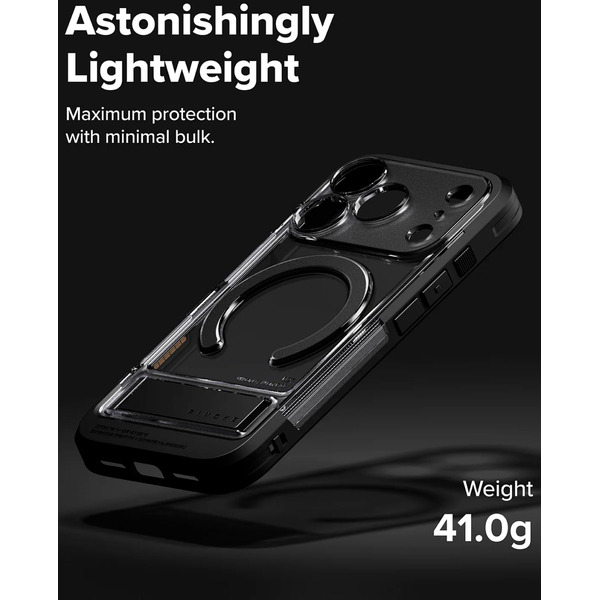 Чехол Ringke UX MAGNETIC для iPhone 17 Pro SMOKE BLACK