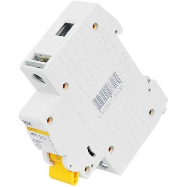 Выключатель автоматический IEK ВА 47-29 16А 1п 4.5кА В MVA20-1-016-B