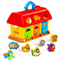 Сортер Полесье Домик для зверей 9173 (в коробке)