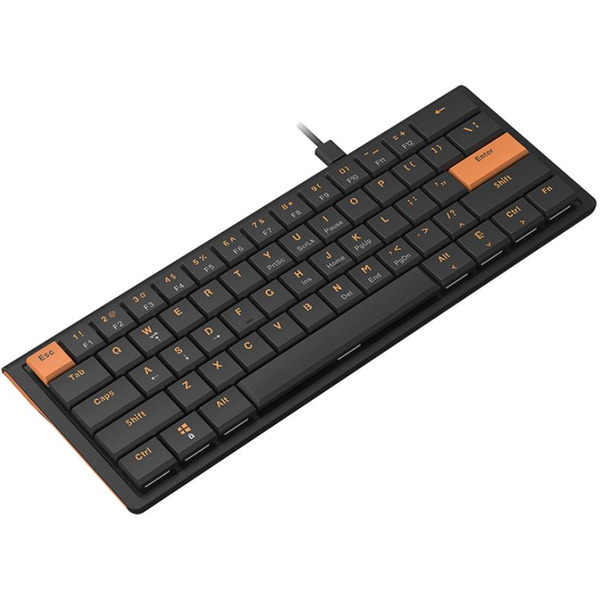 Клавиатура AJAZZ NKL61 Low Profile Switch (черный/оранжевый)