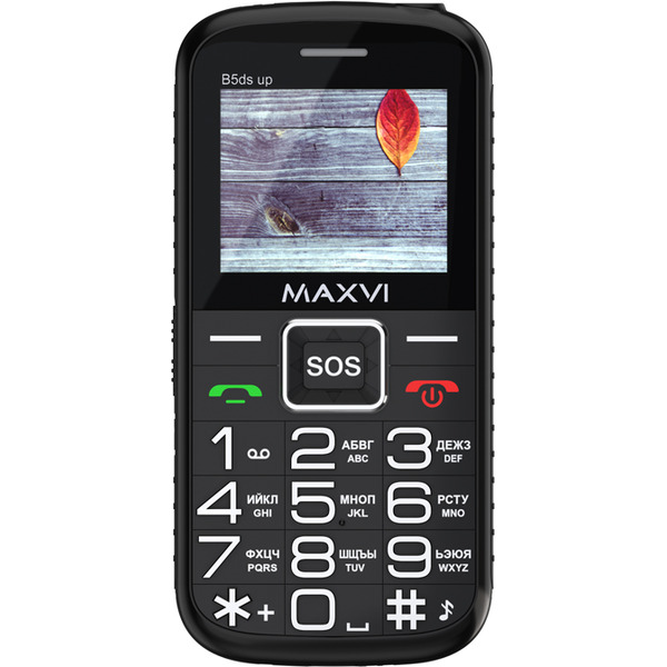 Мобильный телефон Maxvi B5ds up (черный)