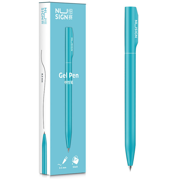 Гелевая ручка Deli Nusign NS552 (голубой)