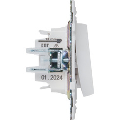 Выключатель IEK Skandy SK-V13-0-10-K01 (арктический белый)
