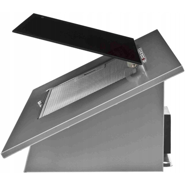 Вытяжка Akpo Nero Eco 50 WK-4 (серый, черное стекло)