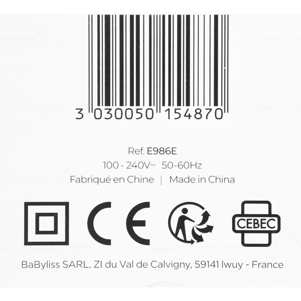 Машинка для стрижки BABYLISS E986E