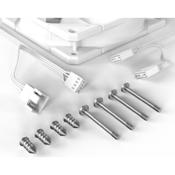 Вентилятор для корпуса ID-Cooling TF-12025-PRO-ARGB White