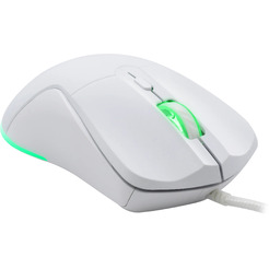Мышь Defender Arga GM-049 52048 (белый, коврик в комплекте)