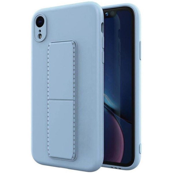 Бампер Bingo Stand для APPLE iPhone XR Голубой