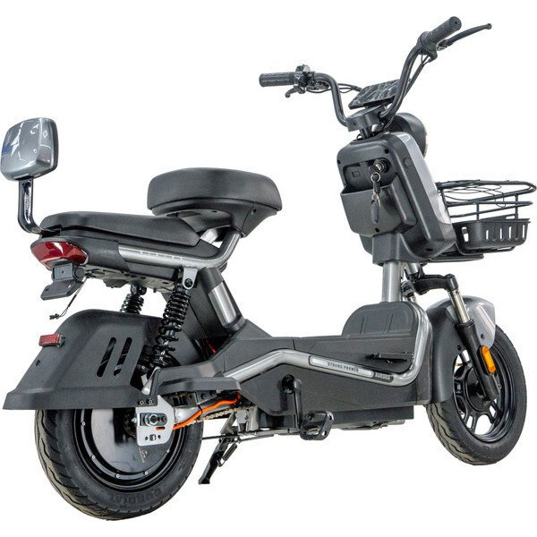 Электроскутер ZeuS Aurora (серебристый)