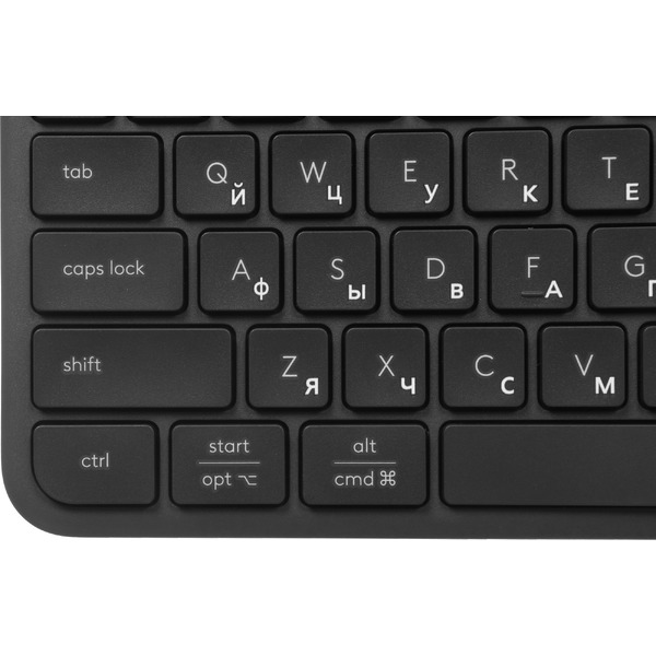 Клавиатура Logitech Signature Slim Solar+ K980 920-013768 (графитовый)