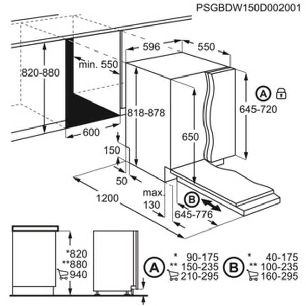 Посудомоечная машина Electrolux EEA917100L