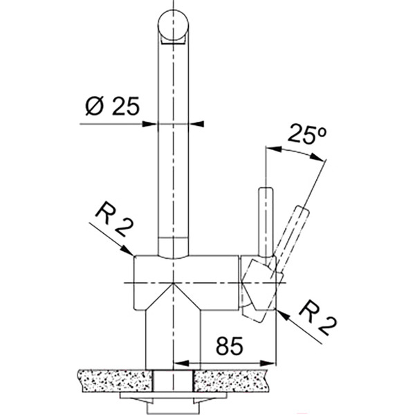 Смеситель Franke Atlas Neo 115.0681.241