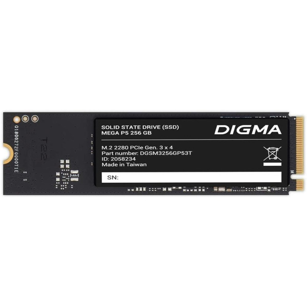 Накопитель SSD Digma DGSM3256GP53T
