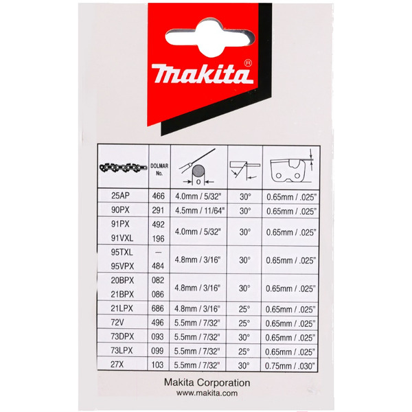 Цепь для пилы Makita 1914F7-4