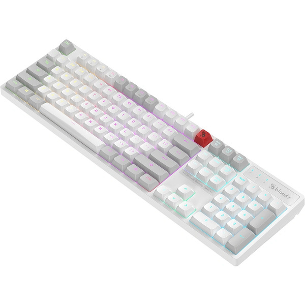 Клавиатура A4Tech Bloody B230N (белый)