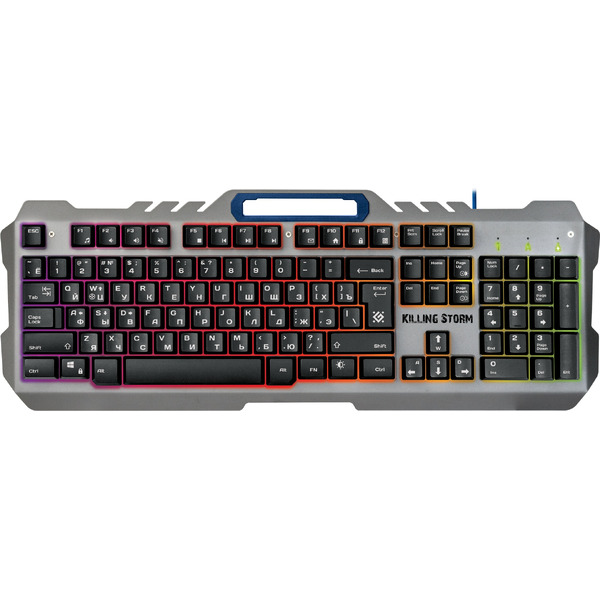 Игровой набор Defender Killing Storm MKP-013L (мышь+клавиатура+коврик)
